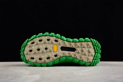 Moncler Trailgrip Beige Green Sneakers