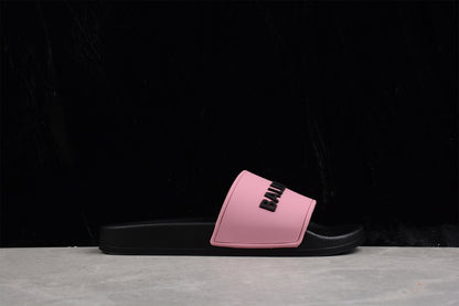 Balenciaga Pink Pool Slides