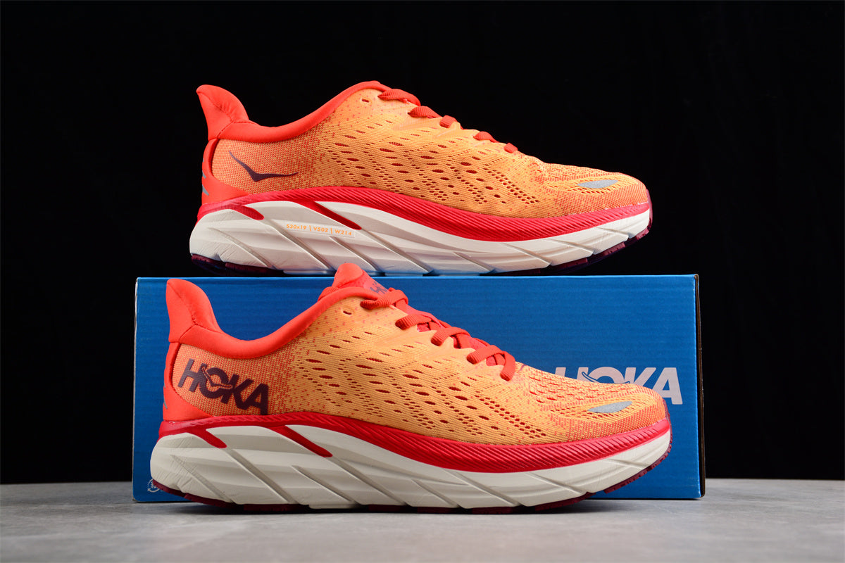 HOKA One One Clifton 8 in Orange
