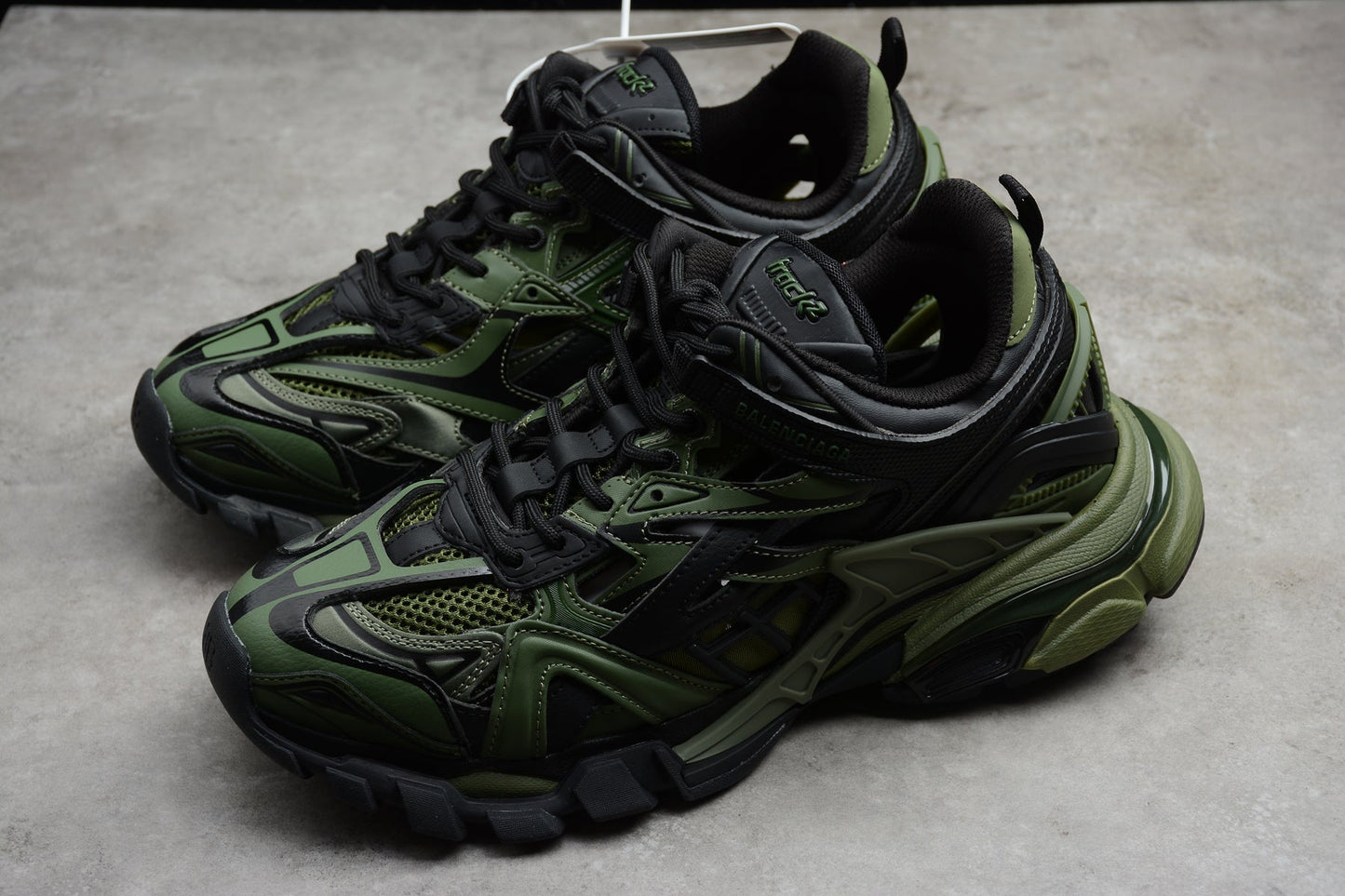 Balenciaga Track 2 Khaki Sneakers