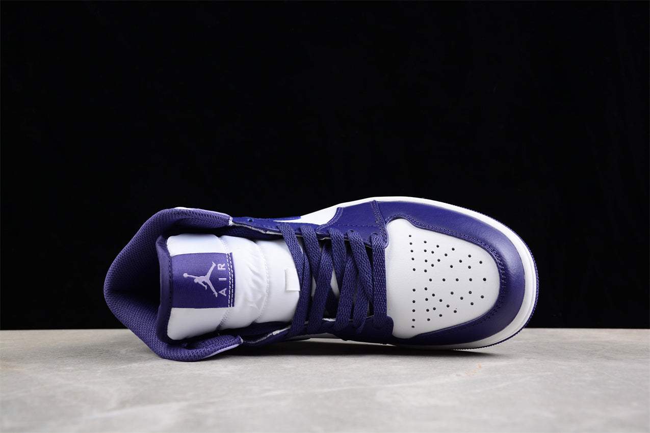 Nike  Air Jordan 1 Mid "Sky J Blueberry / Light Purple"