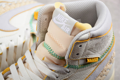 Union x Air Jordan 1 High OG Woven Sneakers