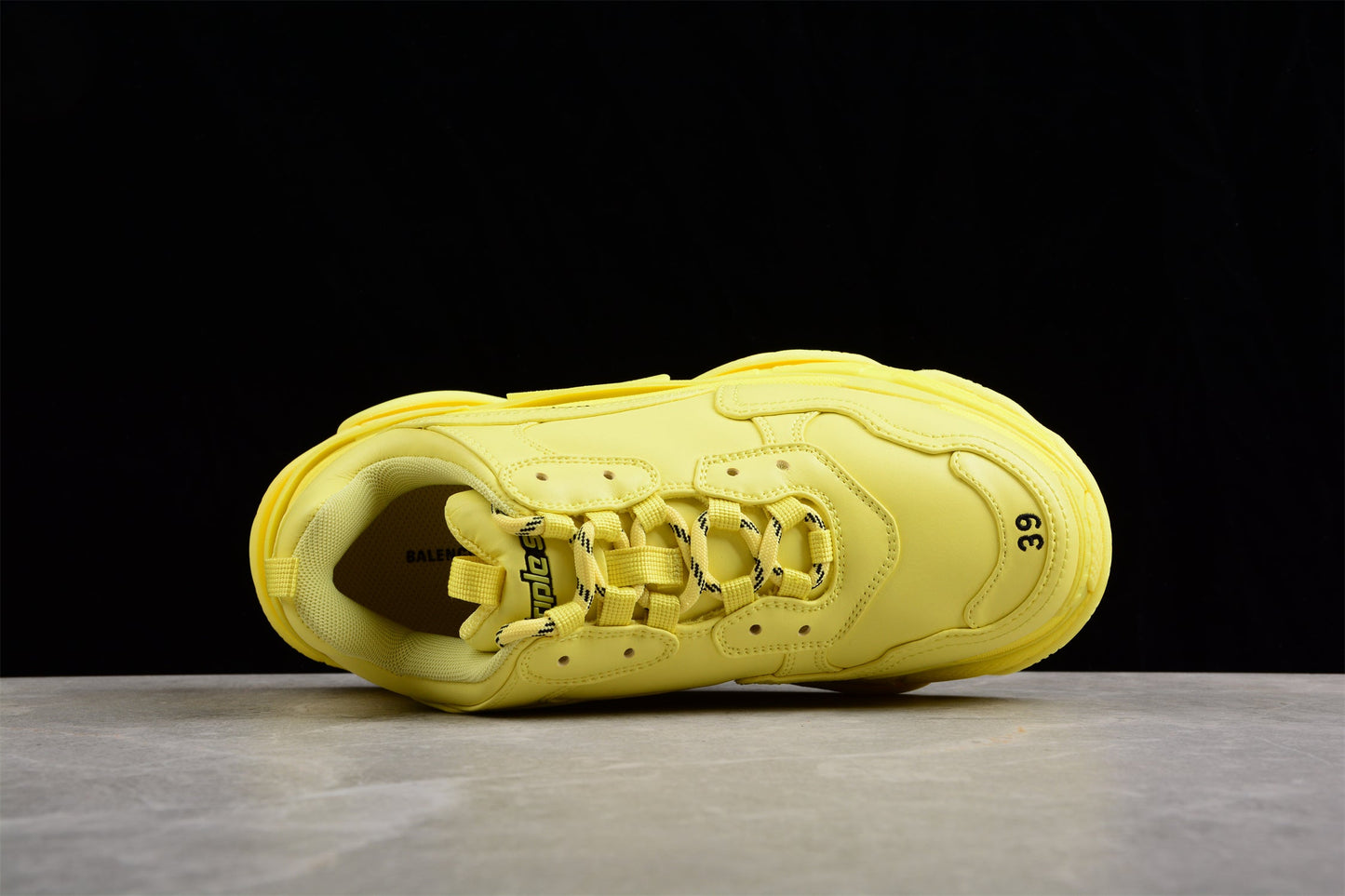 Balenciaga Triple S Yellow Sneakers