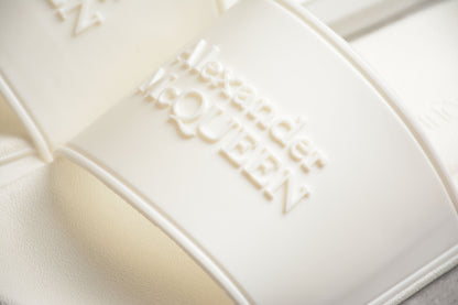 Alexander McQueen Pool Slide White