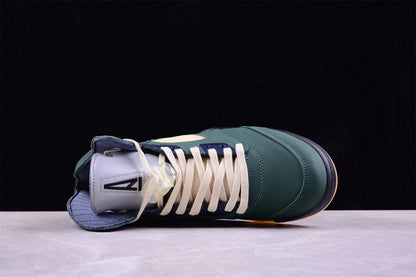 A Ma Maniére x Air Jordan 5 Green Sneakers (Women's)