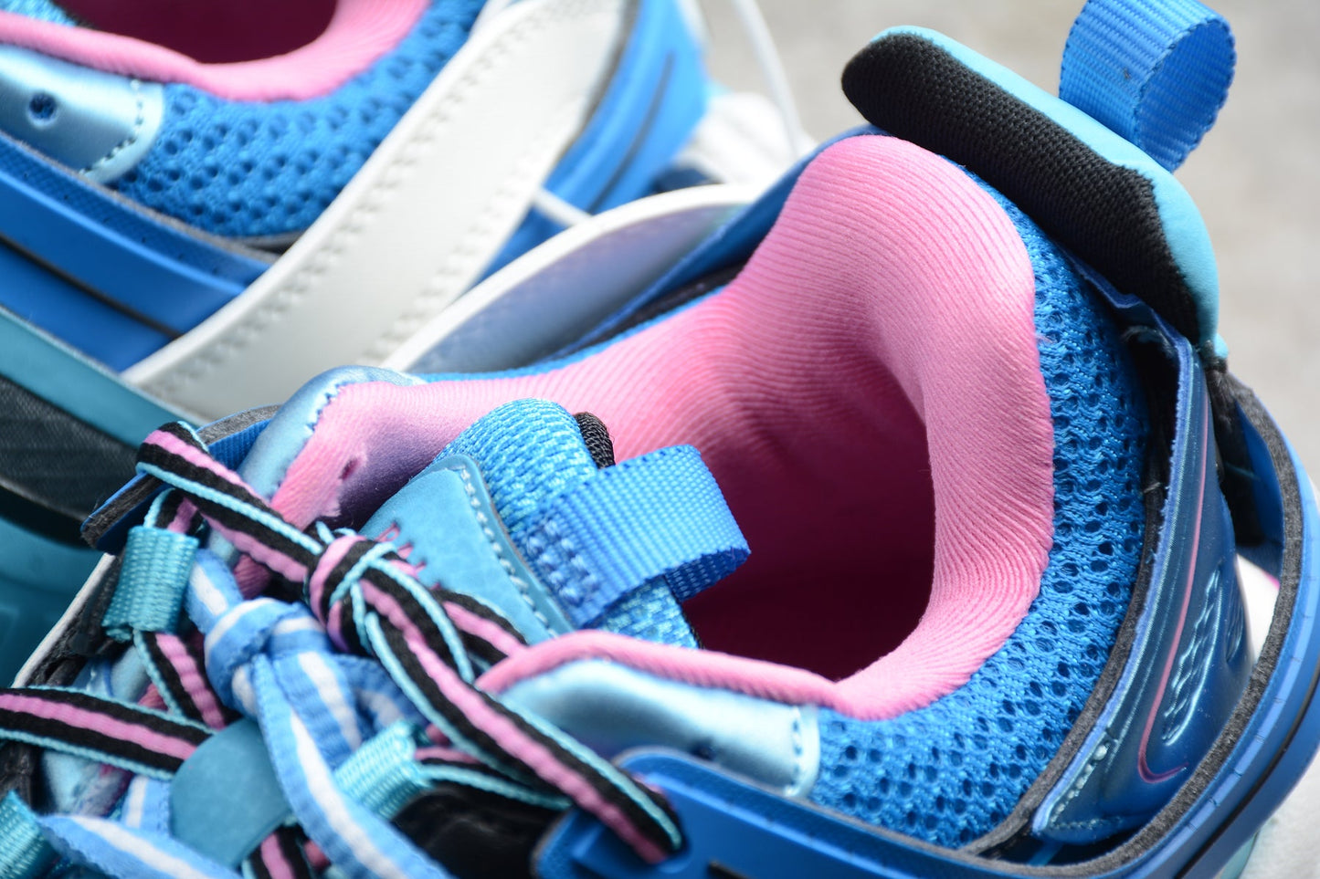 Blue Track Runner Sneakers