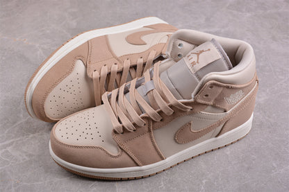 Nike Air Jordan 1 Mid SE Legend Light Brown Sneakers