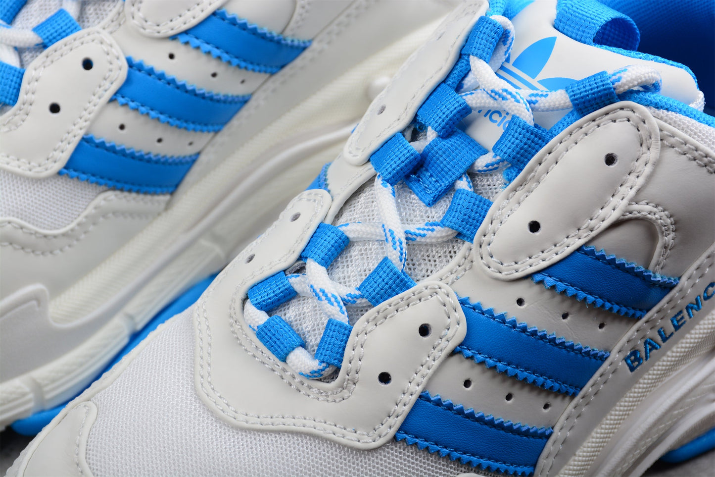 Adidas x Balenciaga Triple S White Blue Sneakers