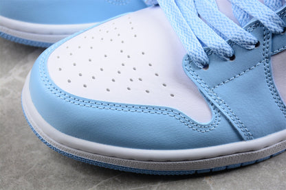 Air Jordan 1 Low Ice Blue Sneakers