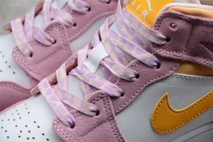 Nike Air Jordan 1 Mid SE Arctic Pink (Women's) Sneakers