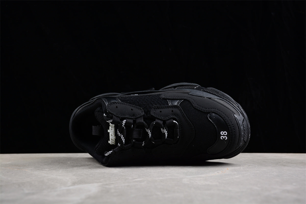 Balenciaga Triple S Mule All Black