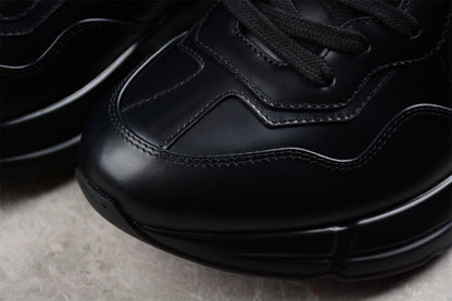 Gucci Interlocking G Rhyton Black Sneakers