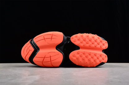 Balmain Unicorn Black Orange Trainers
