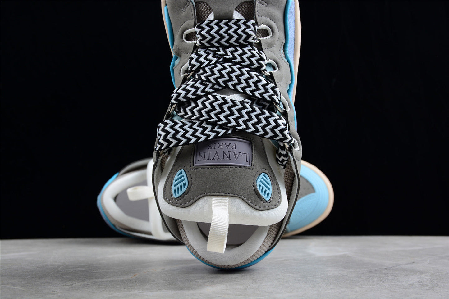 Lanvin Curb Sneaker 'Grey Blue'