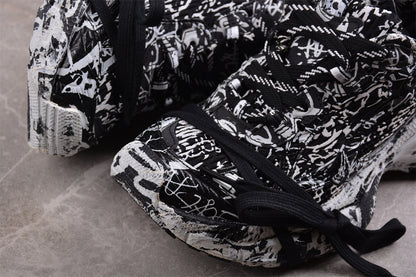 Balenciaga 3XL Graffiti Black