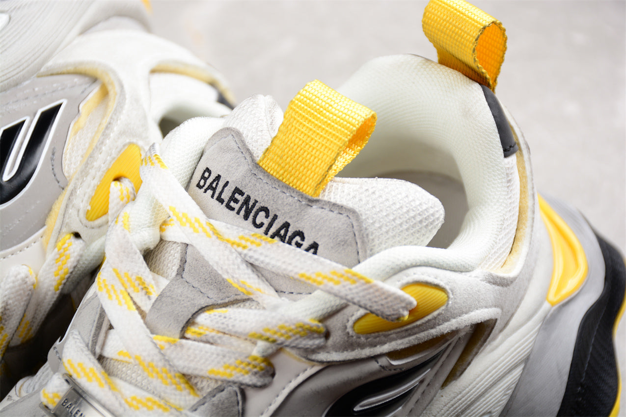Balenciaga Cargo Grey Yellow Sneakers