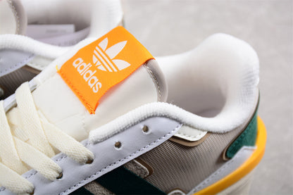 Adidas Forum Exhibit Low 2 Cloud White Collegiate Green Bliss Sneakers