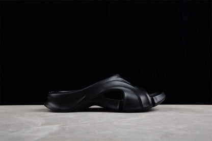 Balenciaga Mold Black Slides