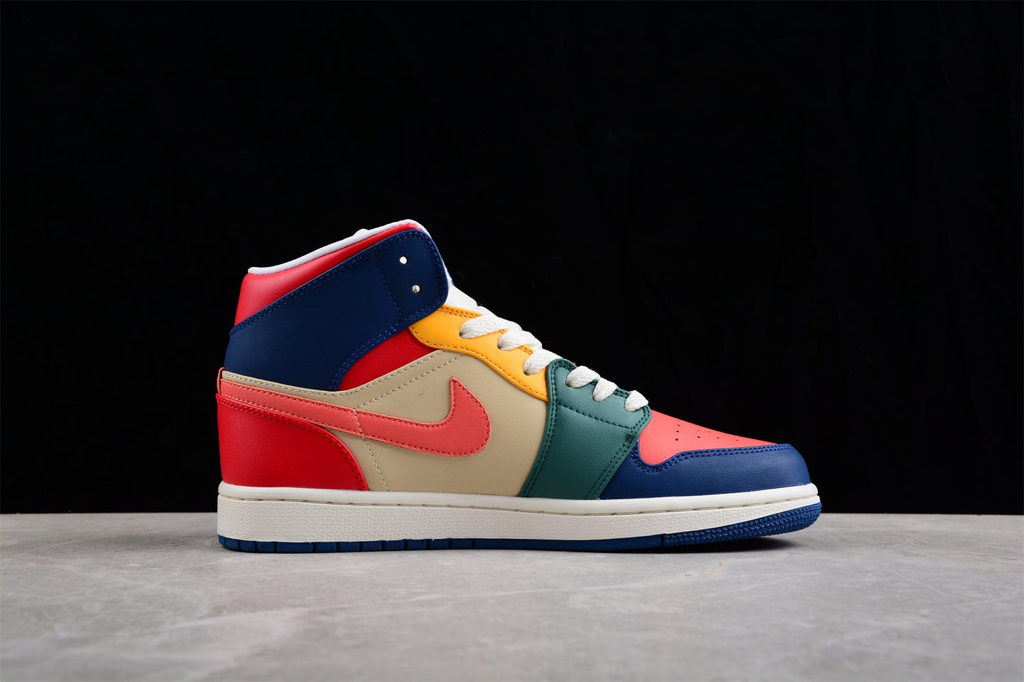 NIKE AIR JORDAN 1 MID SE "MULTI-COLOR"