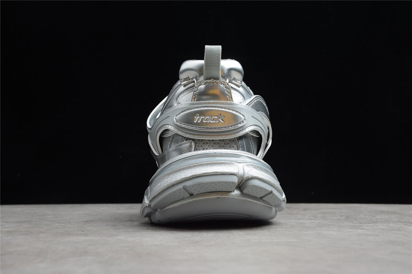 Women's Silver Track Lifestyle Sneakers