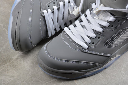 Nike Air Jordan 5 Retro Wolf Grey Sneakers