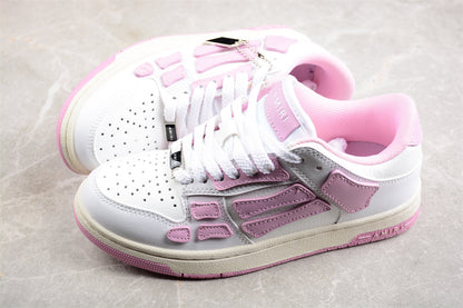 AMIRI Skel Top Low White Pink (Women's)