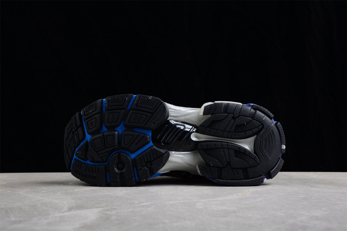 Balenciaga Runner 7.0 Blue Orange Graffiti Sneakers