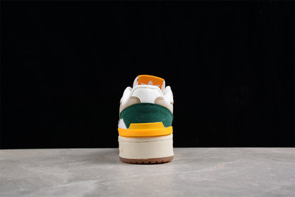 Adidas Forum Exhibit Low 2 Cloud White Collegiate Green Bliss Sneakers