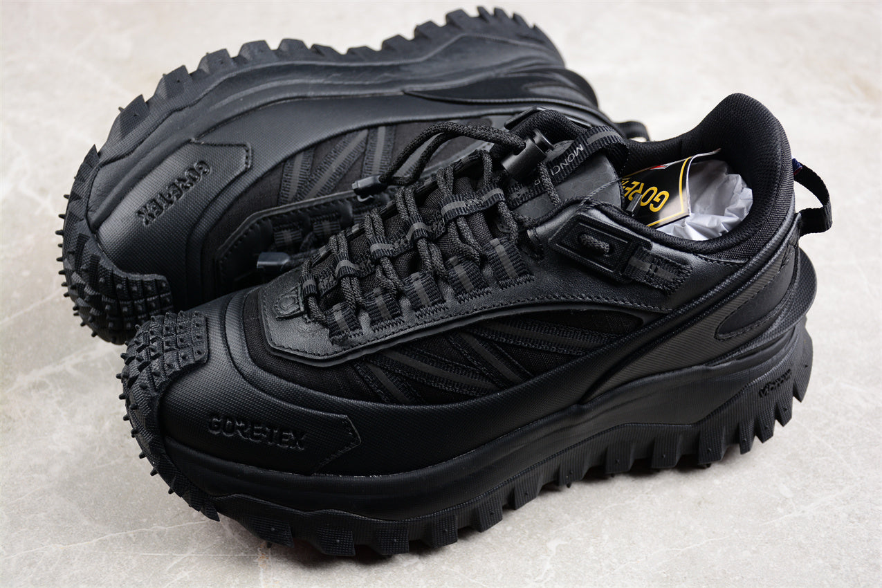 Moncler Trailgrip Gore-Tex Sneakers – Black