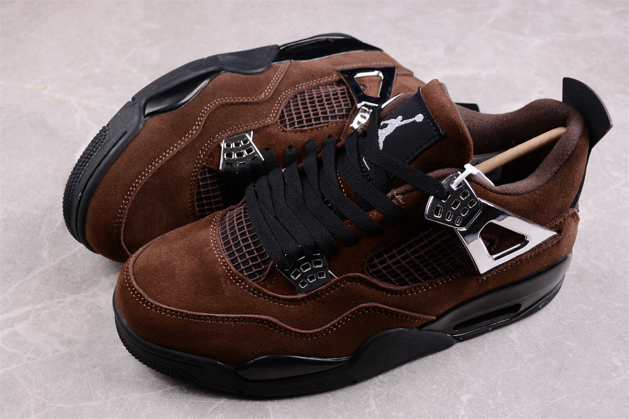 Nike Air Jordan 4 Retro "Silver Brown"