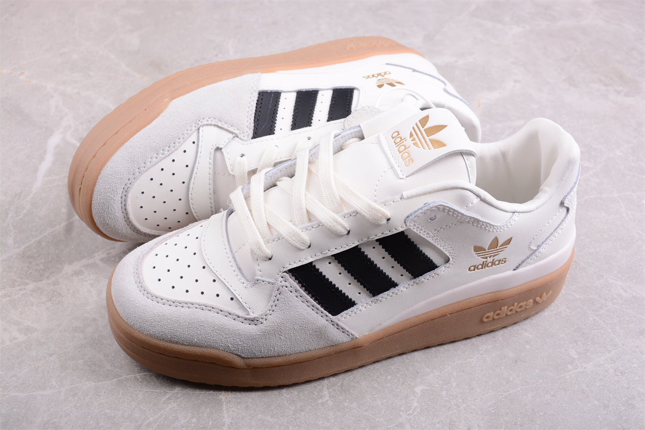 Adidas Forum 84 Low CL White Black Gum Sneakers