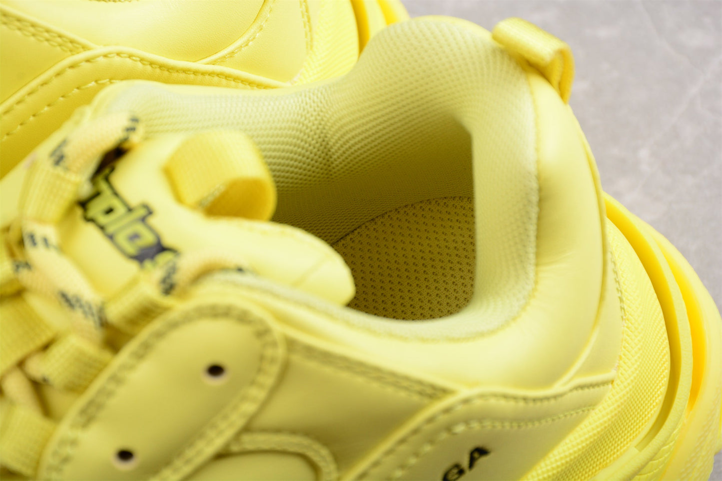 Balenciaga Triple S Yellow Sneakers