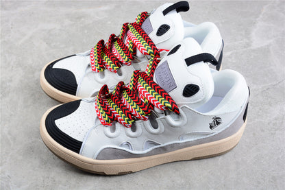 Lanvin Curb White Sneakers