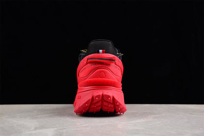 Moncler Trailgrip GTX Low Red Black Sneakers