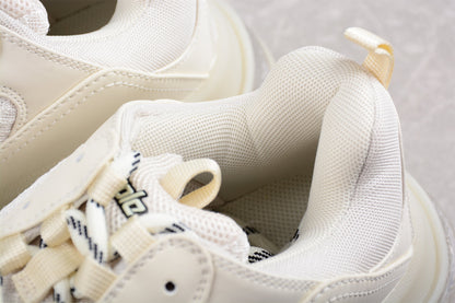 Balenciaga Triple S Clear Sole White Sneakers