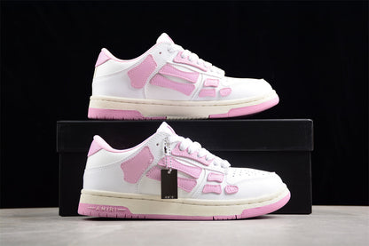 AMIRI Skel Top Low White Pink (Women's)