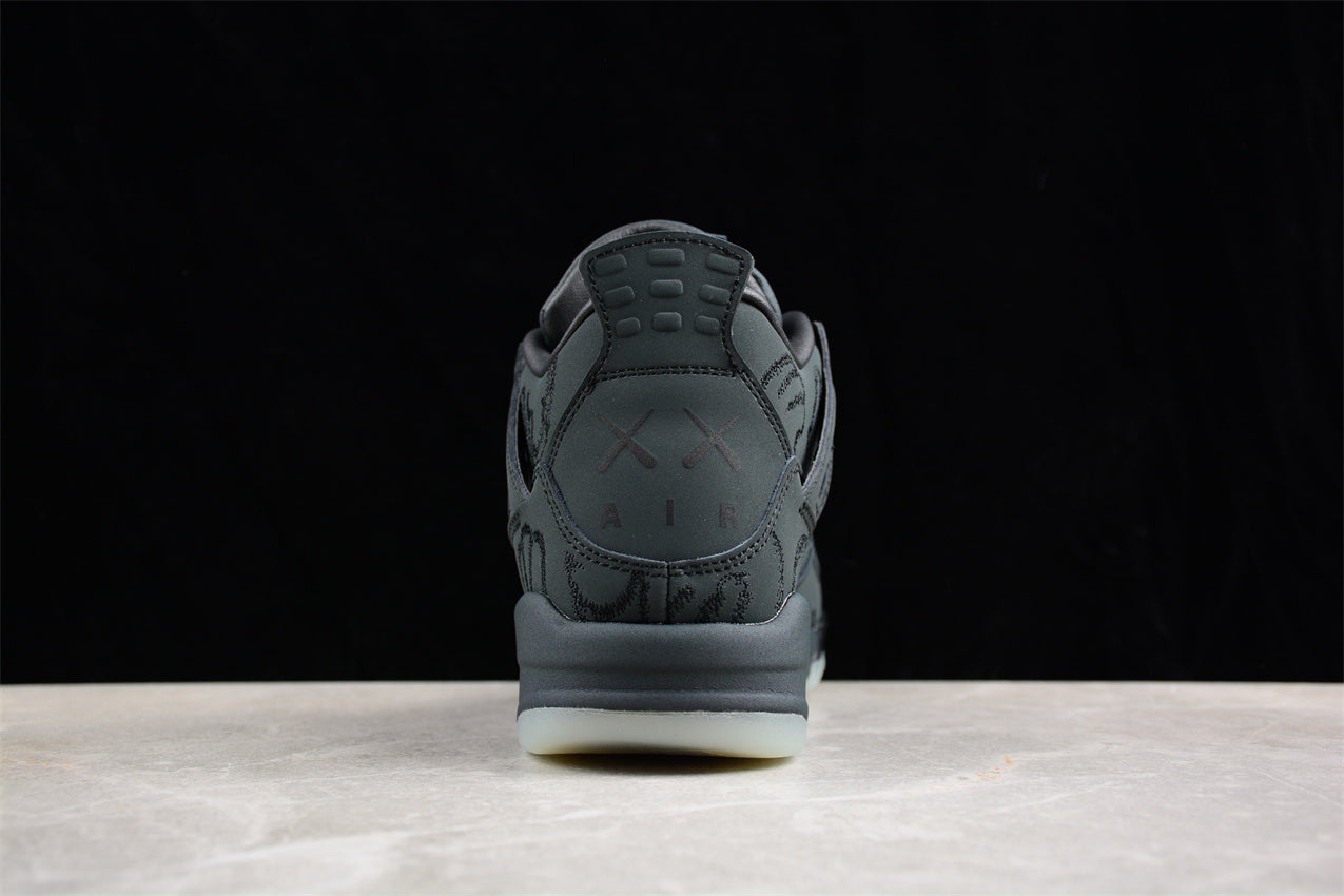 KAWS x Air Jordan 4 Retro "Black"