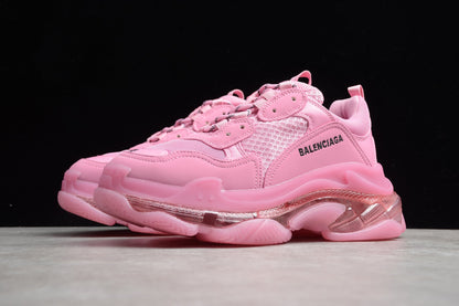 Balenciaga Triple S Clear Sole Pink Women’s Sneakers