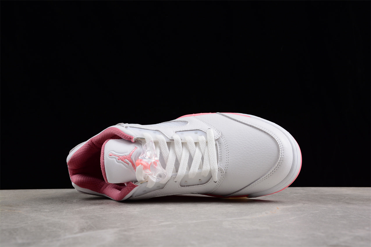 Air Jordan 5 Low 'Crafted for Her' – Pink White