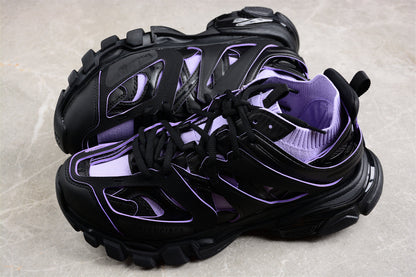 Balenciaga Track 3.0 Black Purple Sneakers