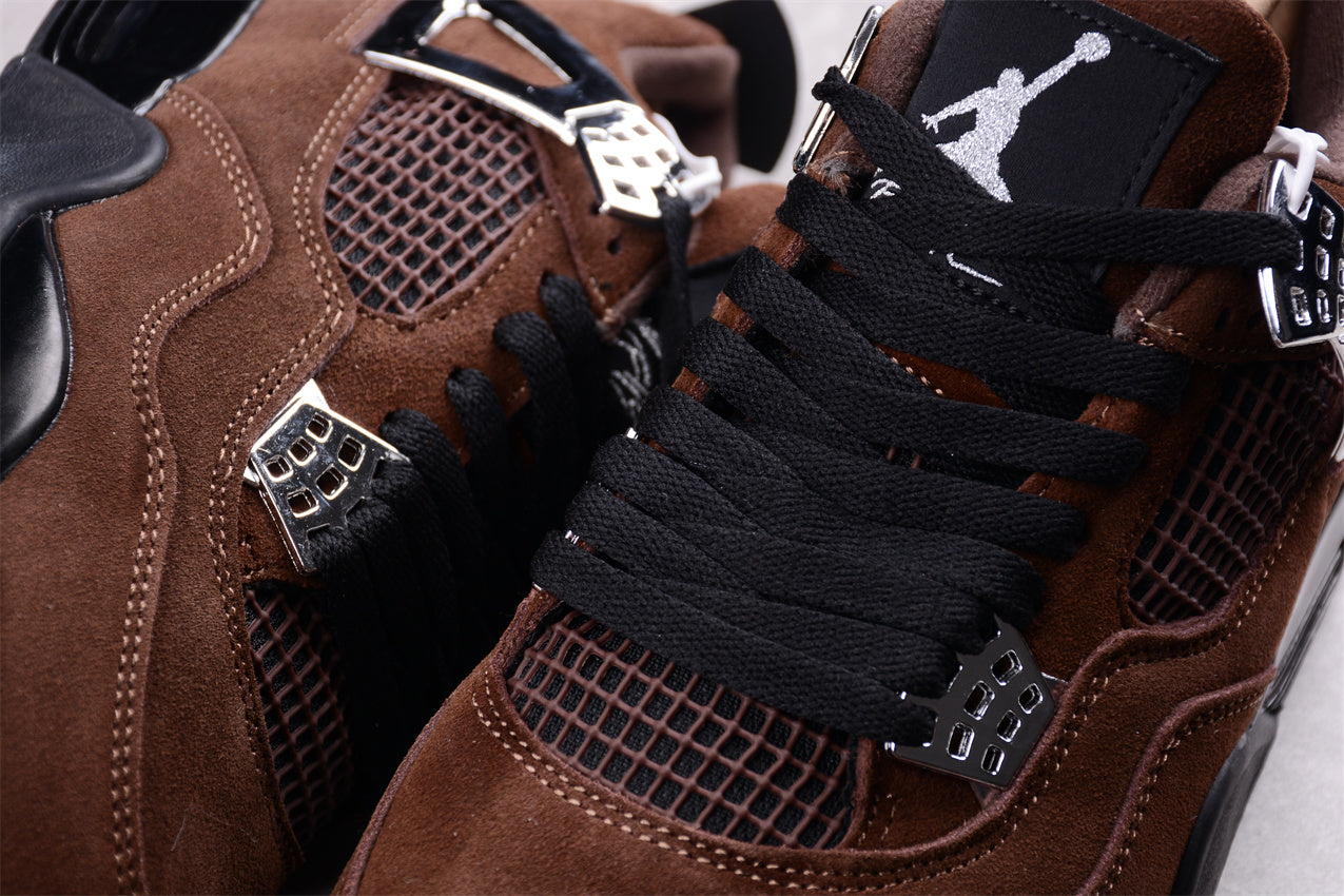 Nike Air Jordan 4 Retro "Silver Brown"