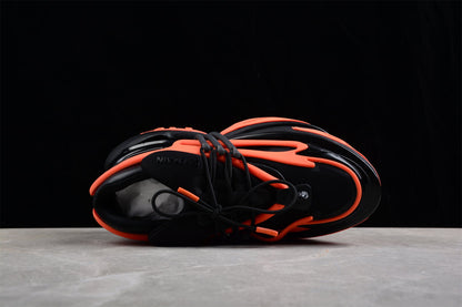 Balmain Unicorn Black Orange Trainers