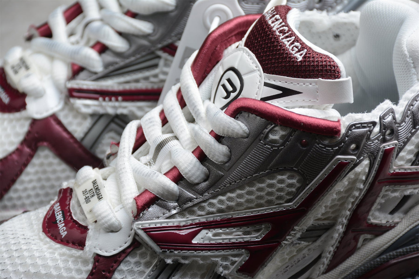 Balenciaga Runner Burgundy Grey