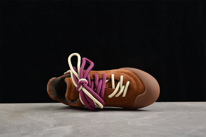 Alexander McQueen Flexion Brown Suede Sneakers