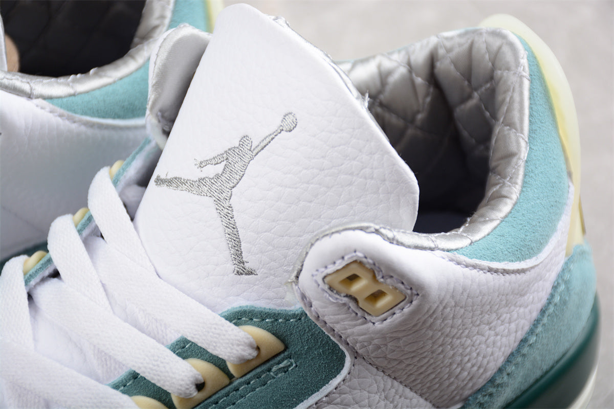 Air Jordan 3 Retro White/Grayish Green