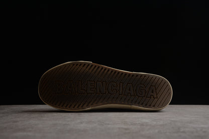 Balenciaga Paris High Top Canvas Blue Sneakers