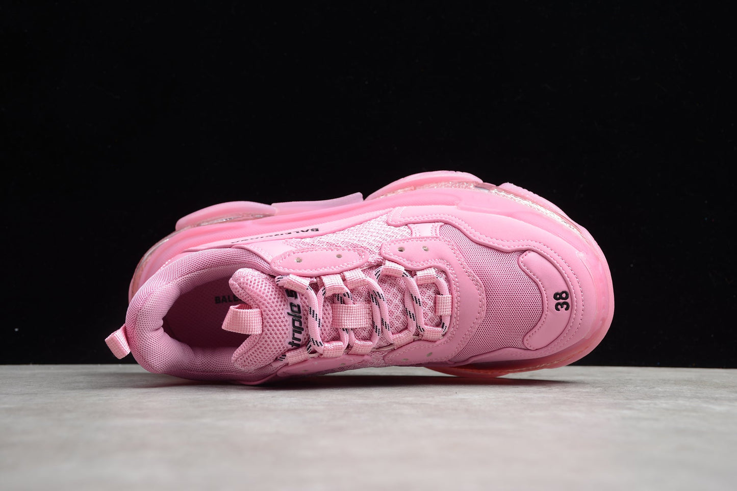 Balenciaga Triple S Clear Sole Pink Women’s Sneakers