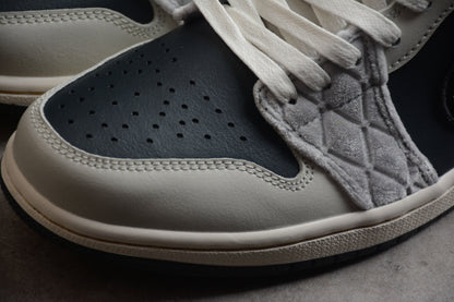 Nike Air Jordan 1 Low Beaded Swoosh Sneakers