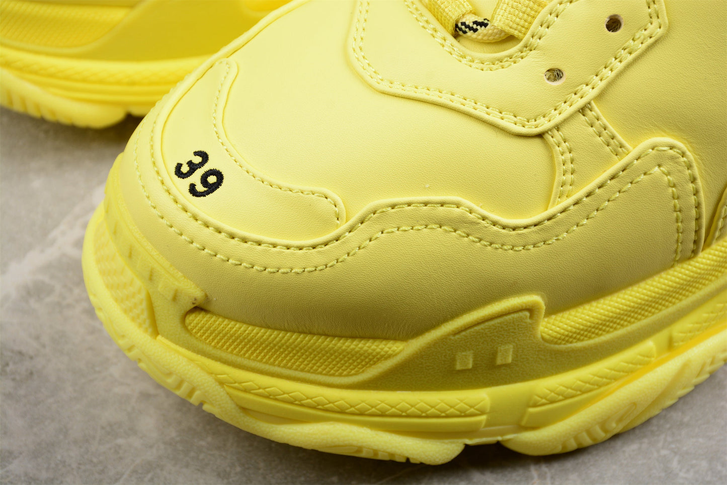 Balenciaga Triple S Yellow Sneakers