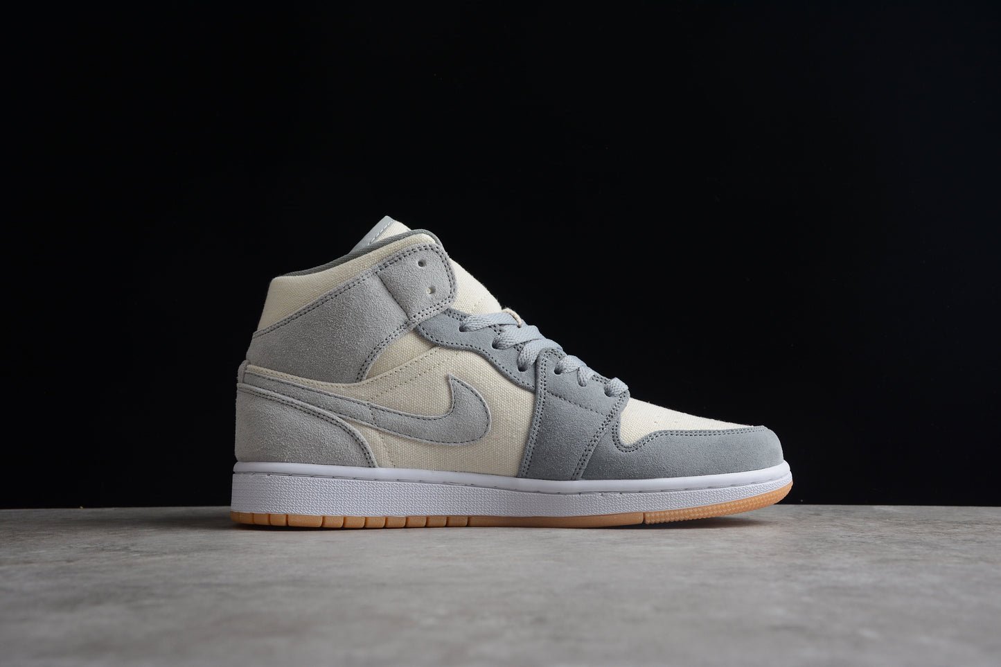 Nike Air Jordan 1 Mid SE "Coconut Milk Particle Grey" (DN4281-100)